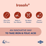 Ibsa Irosolv primer plano de la película destacando su textura disolvente