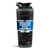 Ice Shaker 26oz Black Camo vista frontal mostrando diseño y capacidad