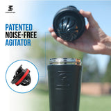 Ice Shaker Warthog interior con marcadores 5-20 oz visibles para medición precisa