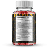 IDEAL PERFORMANCE Alpha Honey primer plano de la textura de la gomita, aspecto masticable atractivo