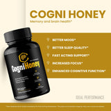 IDEAL PERFORMANCE CogniHoney muestra textura de miel y origen natural