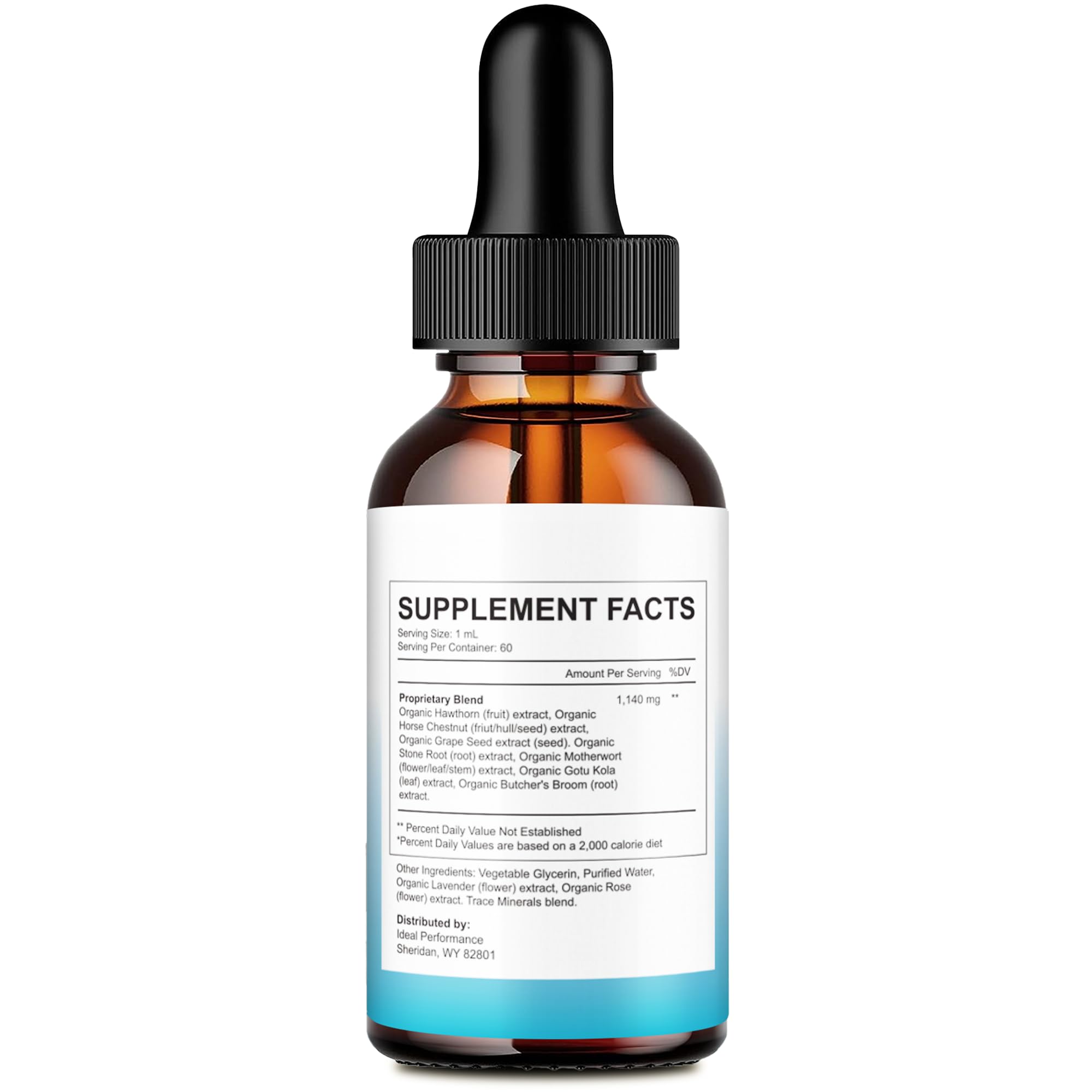IDEAL PERFORMANCE Glucozen detalle del cuentagotas para dosificación precisa y cómoda