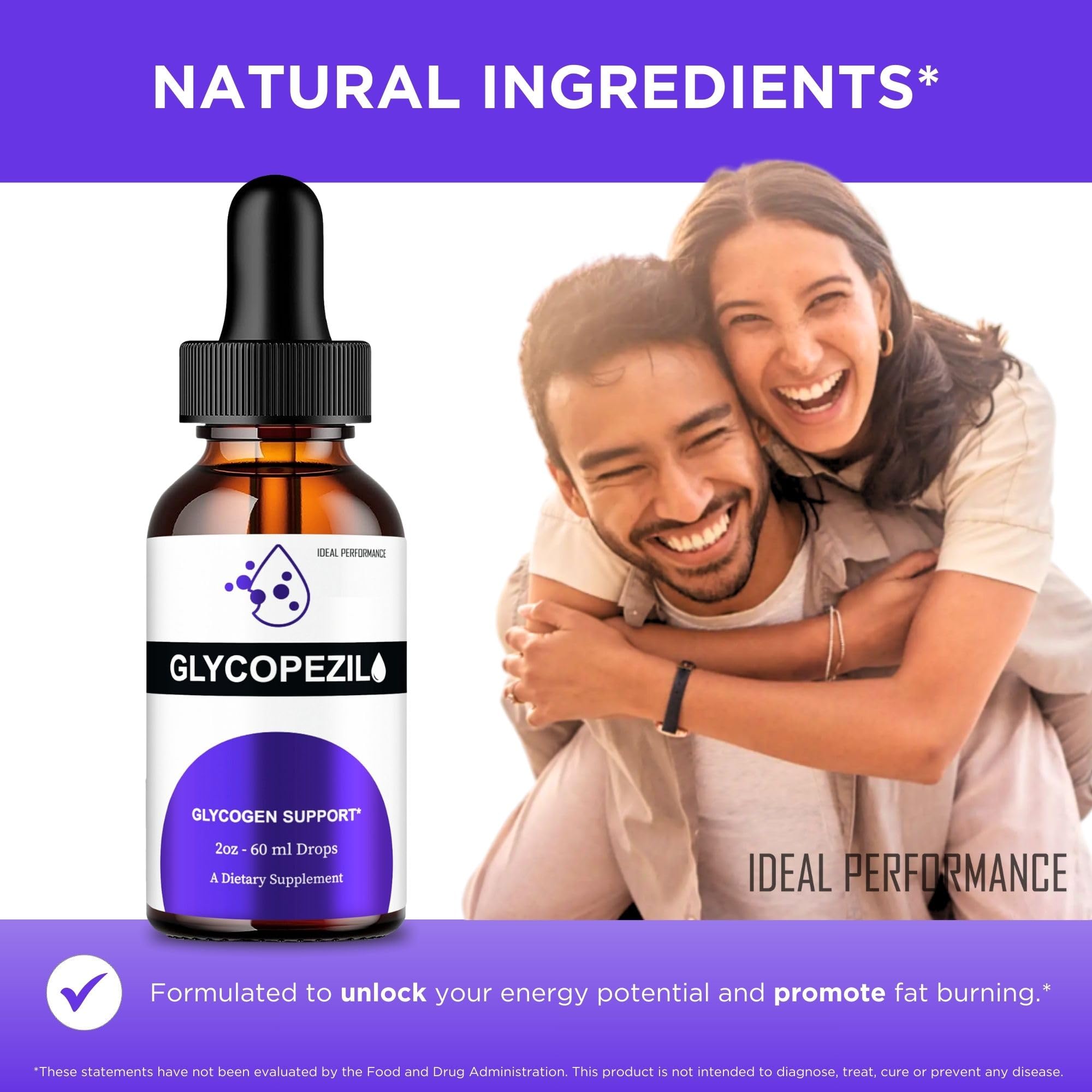 IDEAL PERFORMANCE etiqueta con información clara de ingredientes y uso