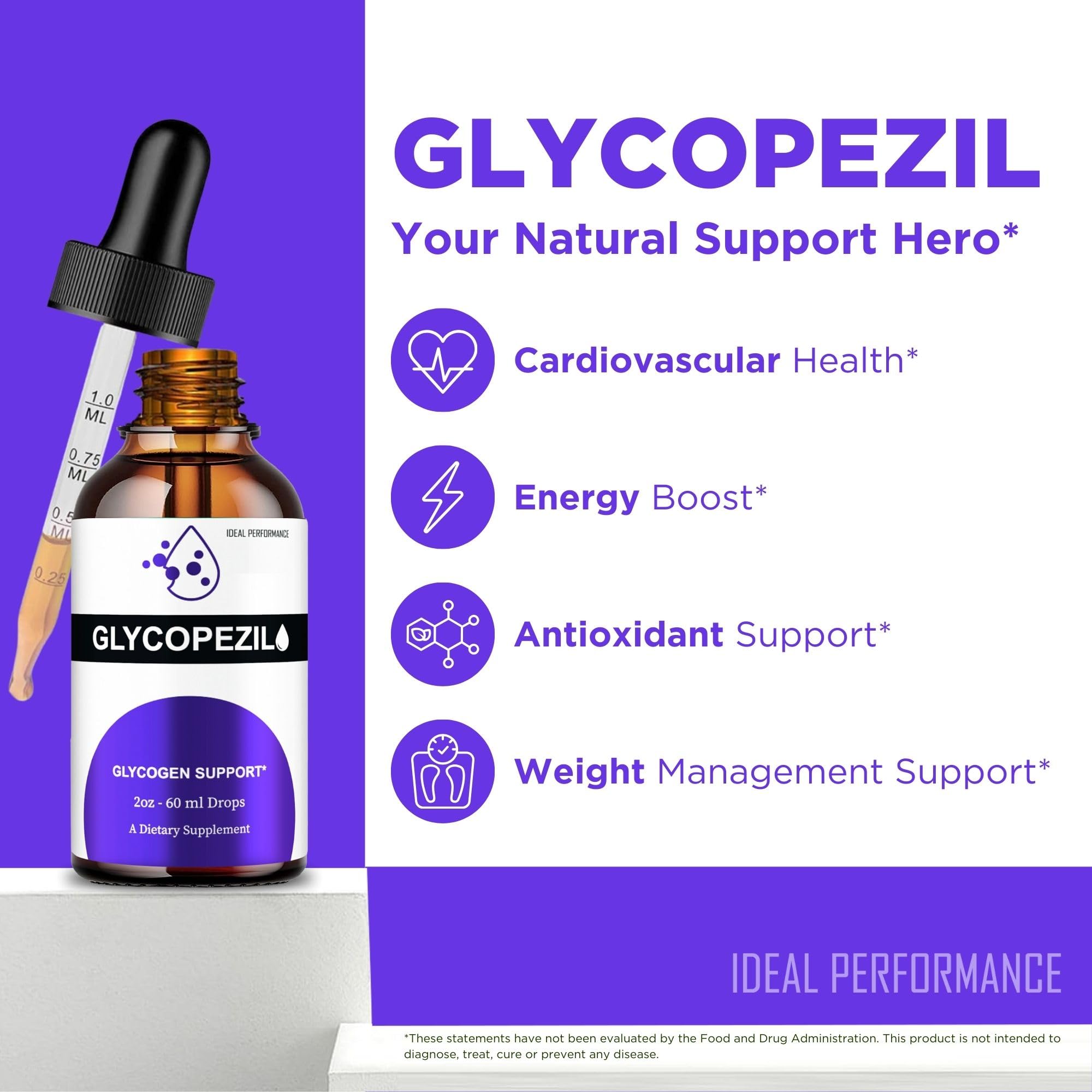 IDEAL PERFORMANCE gota sublingual en uso, administración práctica y rápida