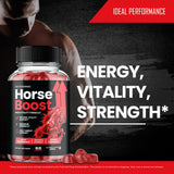 IDEAL PERFORMANCE Horse Boost comparación de tamaño para apreciar la porción real