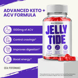 IDEAL PERFORMANCE Jelly Tide mano sosteniendo gominola para ingesta rápida