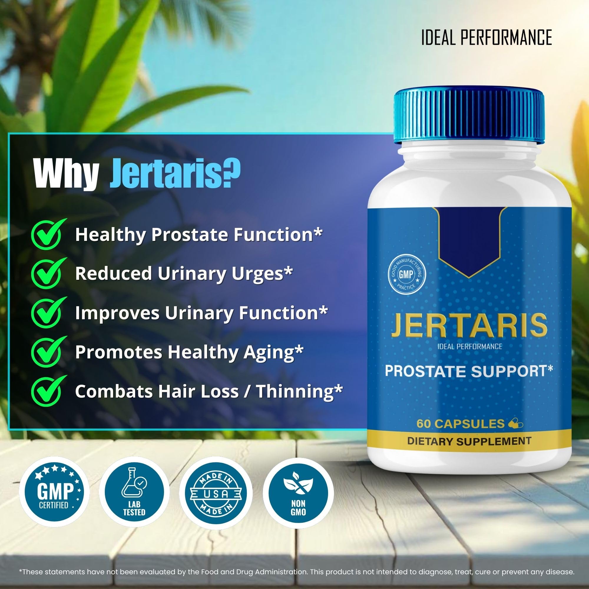 IDEAL PERFORMANCE Jertaris paquete de tres botellas ideal para ahorro