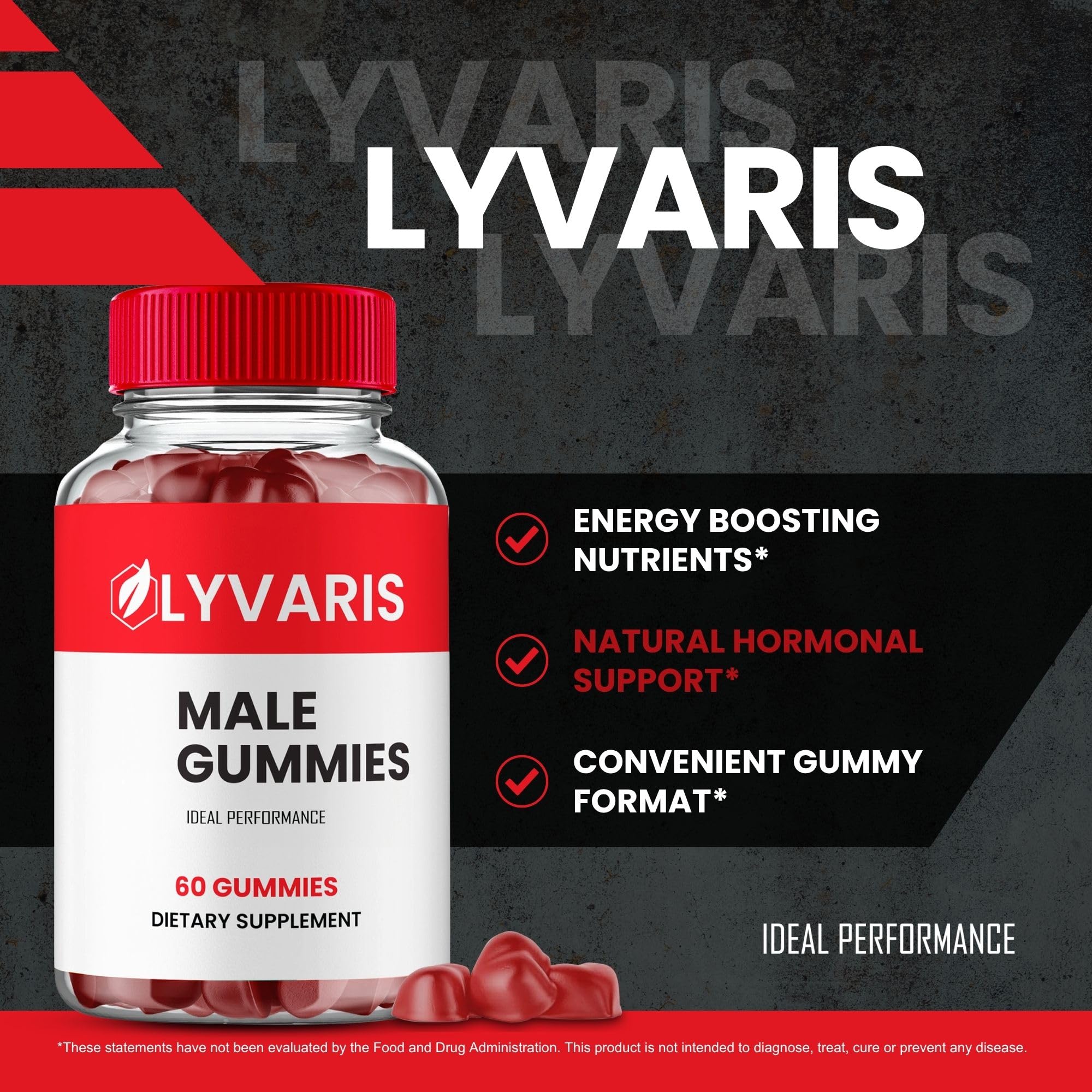 IDEAL PERFORMANCE Lyvaris frasco dentro de un bolso para transporte cómodo diario