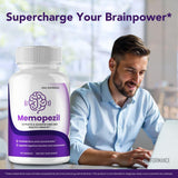 IDEAL PERFORMANCE cápsula Memopezil sostenida en mano para comparar tamaño