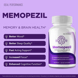 IDEAL PERFORMANCE prospecto del producto Memopezil abierto con instrucciones visibles