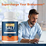 IDEAL PERFORMANCE Neuro Salt comparación de tamaño con objetos cotidianos útil