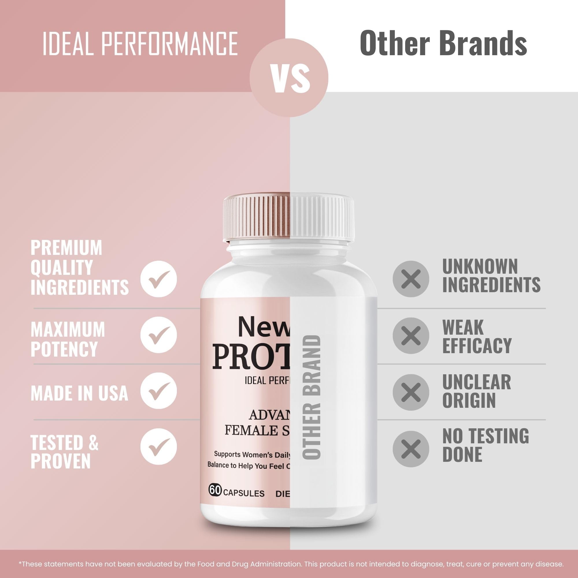 IDEAL PERFORMANCE producto en entorno de bienestar y rutina saludable