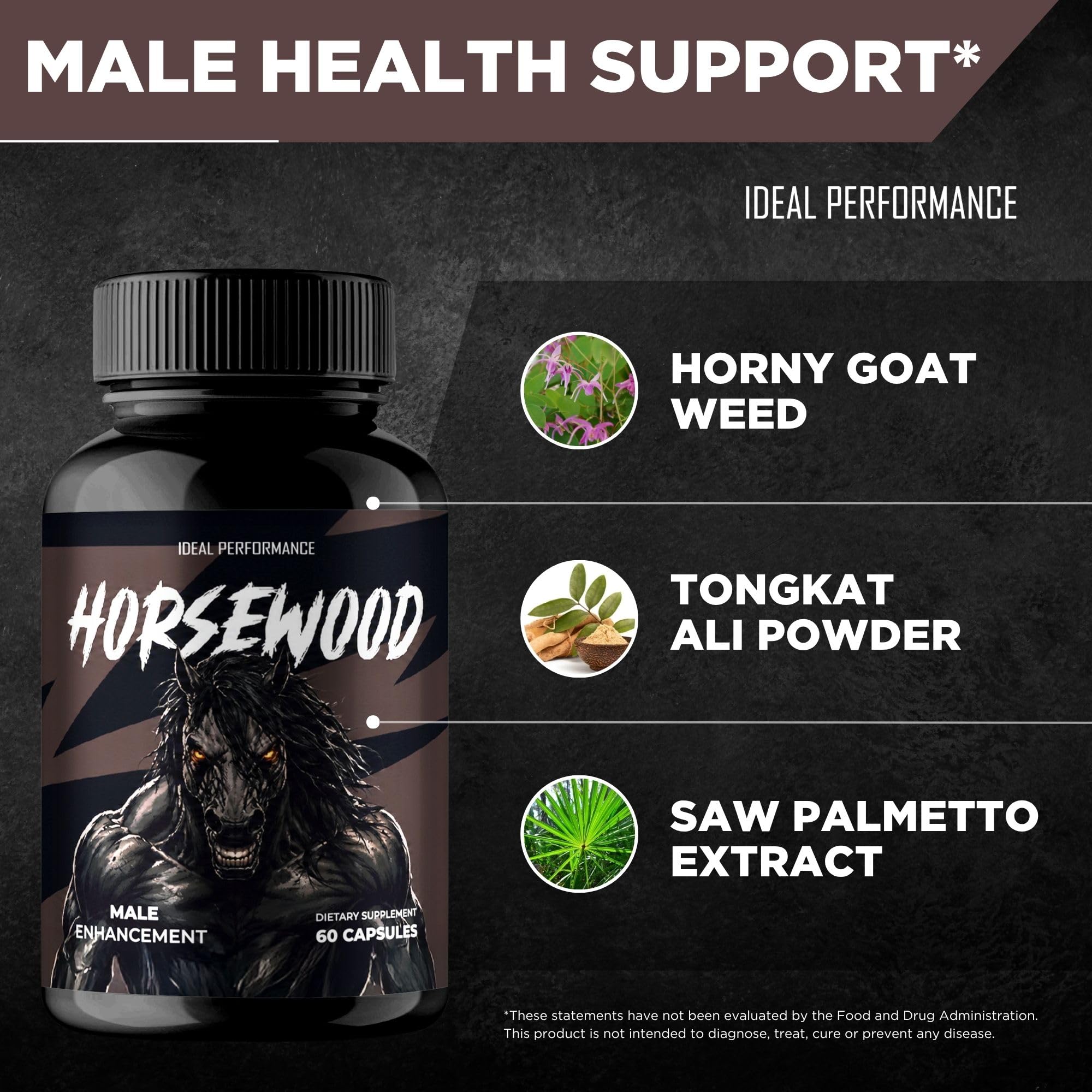 IDEAL PERFORMANCE cinco envases del pack Horsewood listos para almacenar