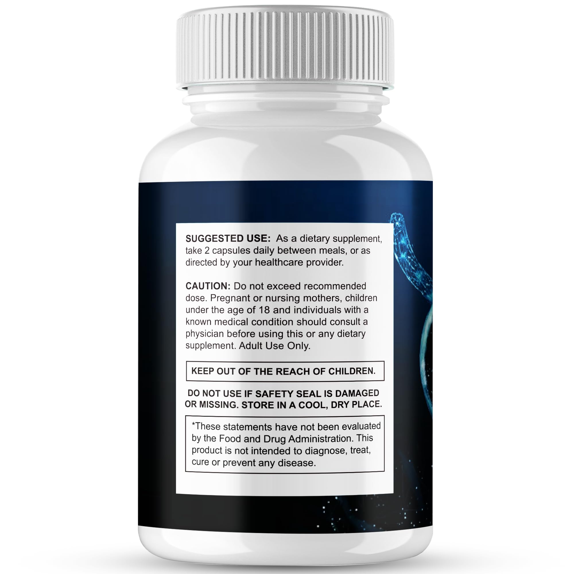 IDEAL PERFORMANCE etiqueta con información nutricional y dosis