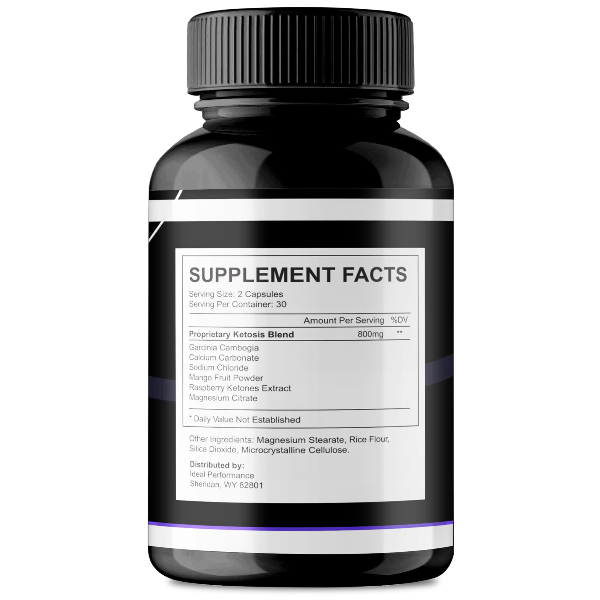 IDEAL PERFORMANCE cápsula SlimTide en primer plano que destaca textura y fácil ingestión