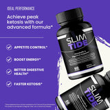 IDEAL PERFORMANCE etiqueta SlimTide mostrando ingredientes y transparencia informativa