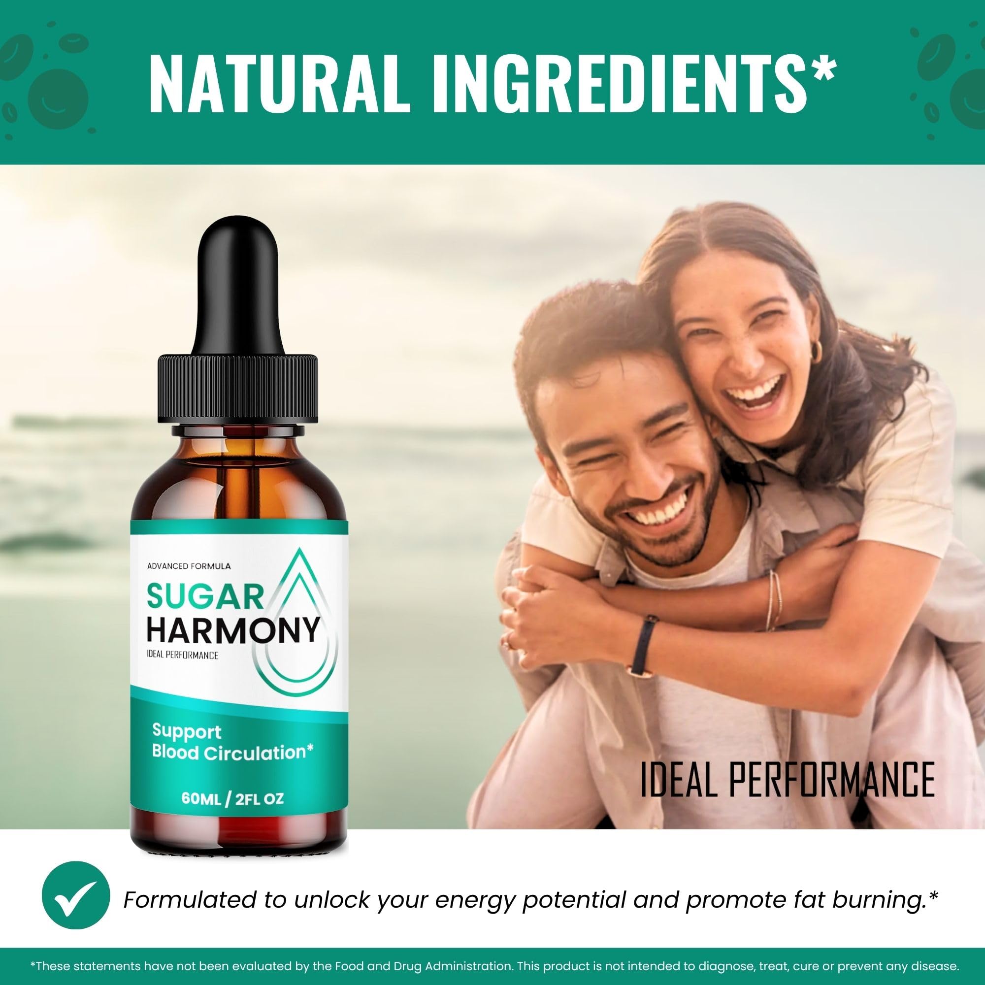 IDEAL PERFORMANCE etiqueta con información clara de ingredientes y dosis