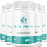 IDEAL PERFORMANCE frasco frontal de SugarBalance Max mostrando diseño y cantidad