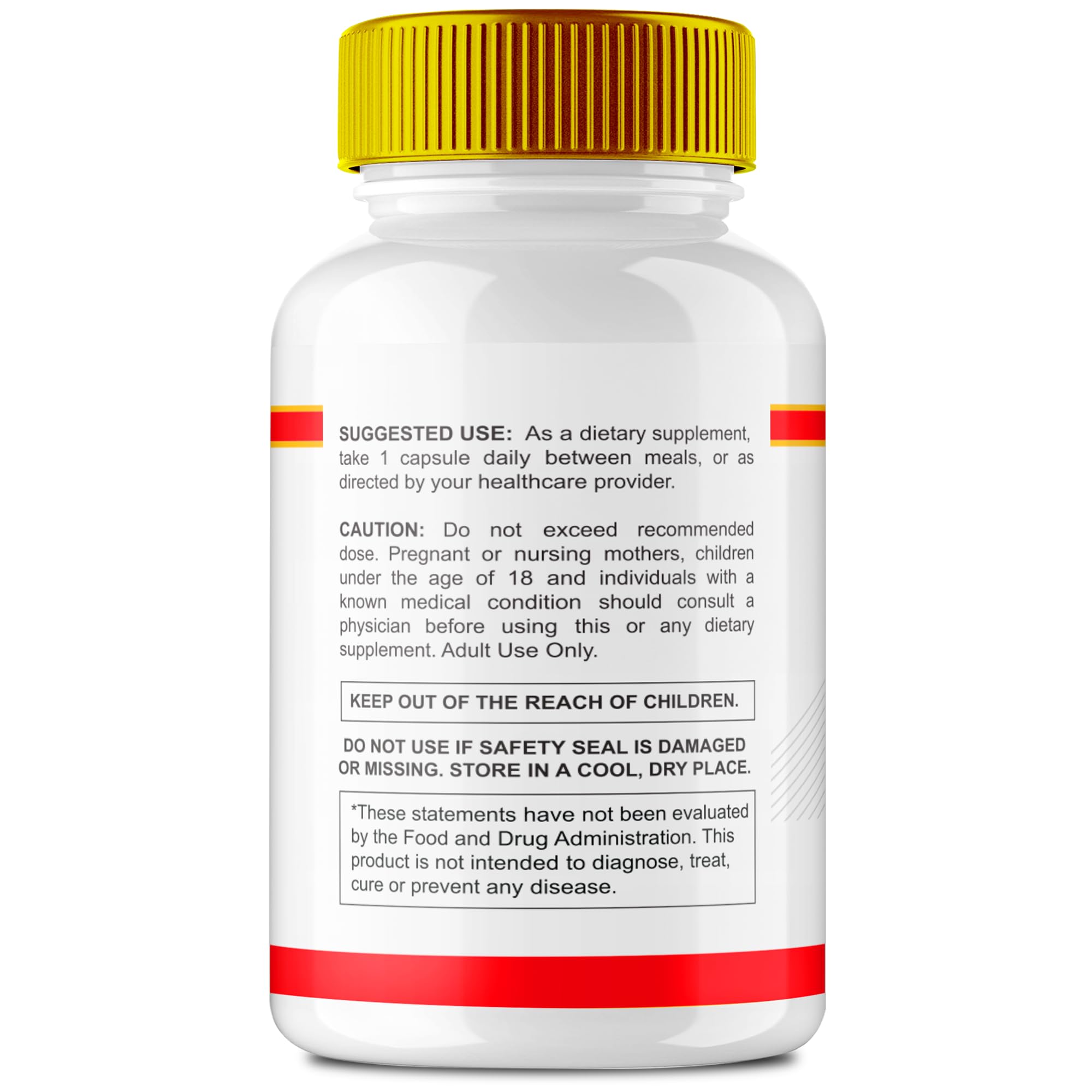 IDEAL PERFORMANCE etiqueta legible con ingredientes y fuerza máxima visible