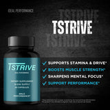 IDEAL PERFORMANCE etiqueta Tstrive con información legible y transparencia