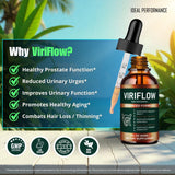 IDEAL PERFORMANCE ViriFlow etiqueta con información, transparencia en ingredientes