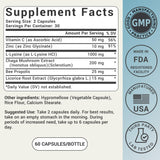 Ideal Wellness cápsula junto a una regla para comparar tamaño