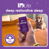 IDLife Sleep ambientado en dormitorio sugiriendo descanso renovador