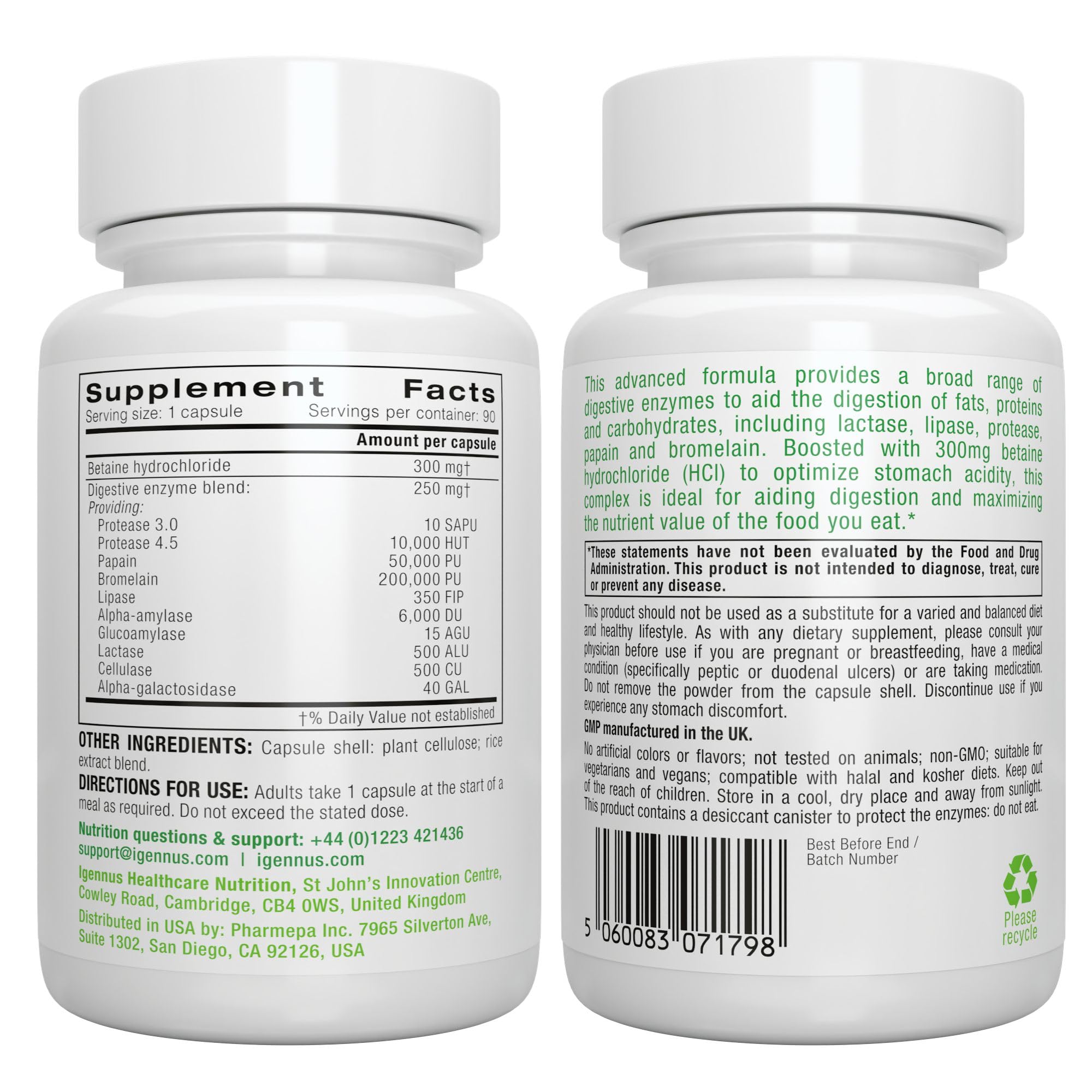 Igennus comiendo plato para mostrar apoyo digestivo en situaciones reales