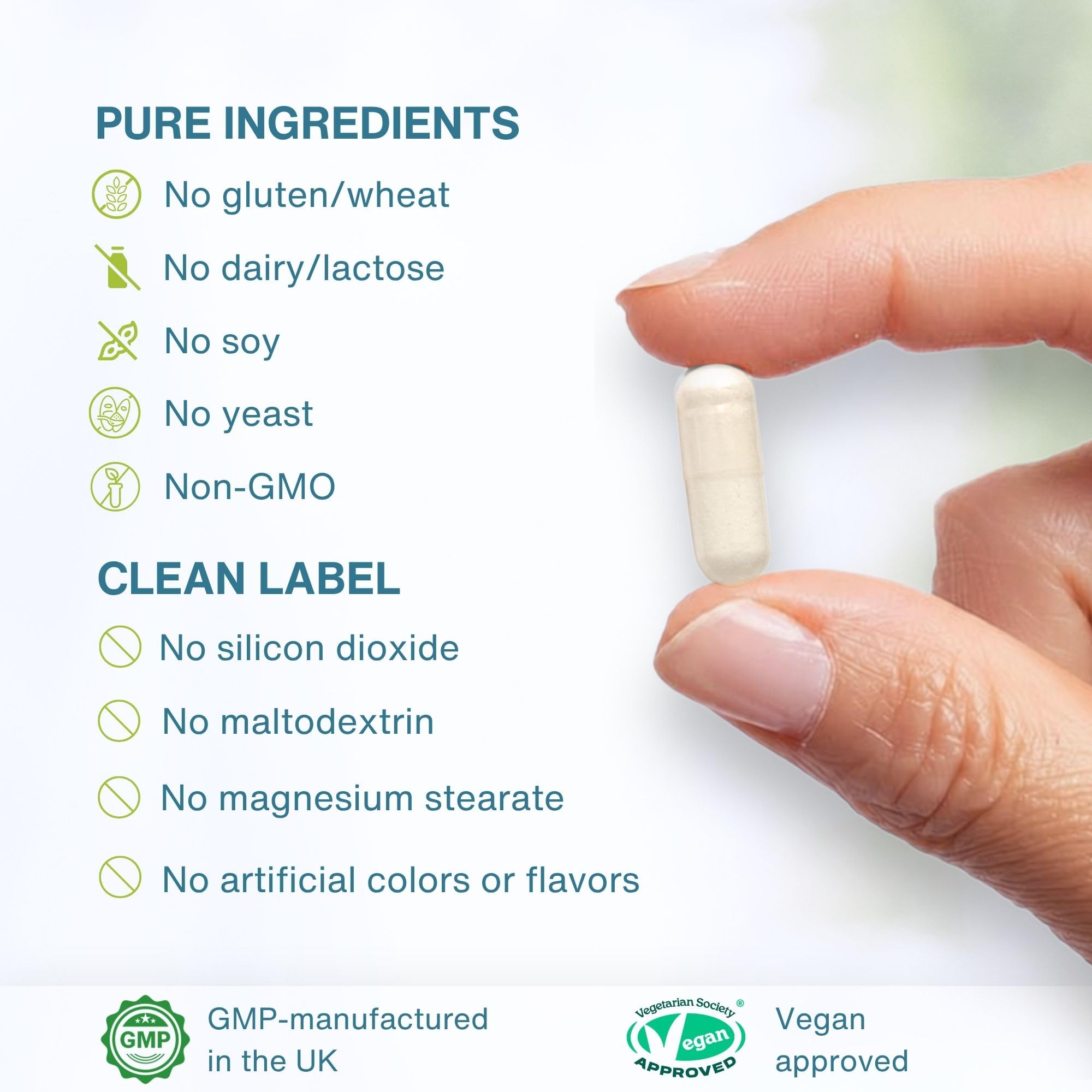 Igennus etiqueta con lista de ingredientes visible y legible