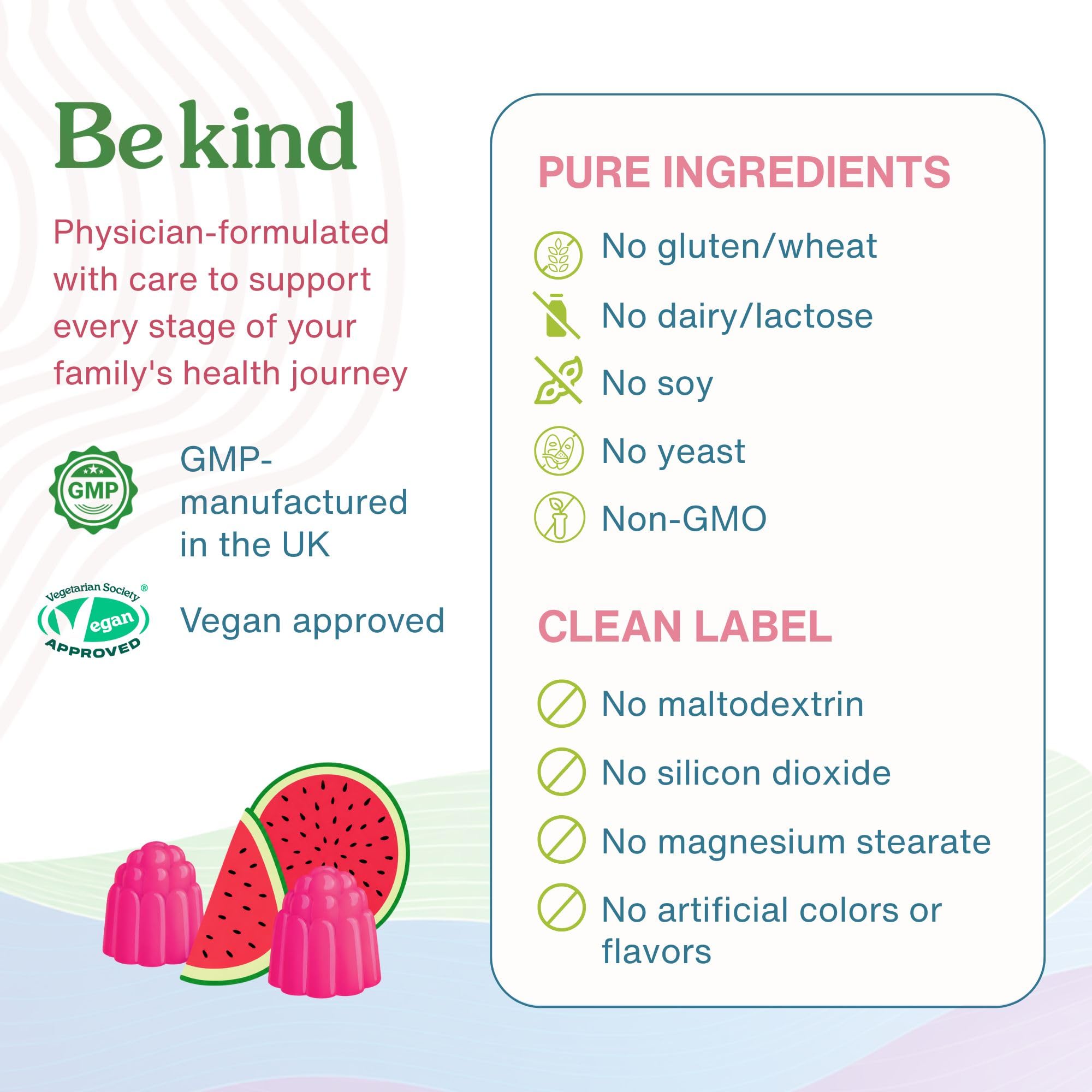 Igennus etiqueta nutricional en detalle indicando dosis y compuestos