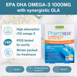Igennus Pharmepa blister con cápsulas pequeñas, protección contra oxidación