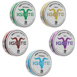 Ignite bolsita detalle textura para una liberación rápida de cafeína