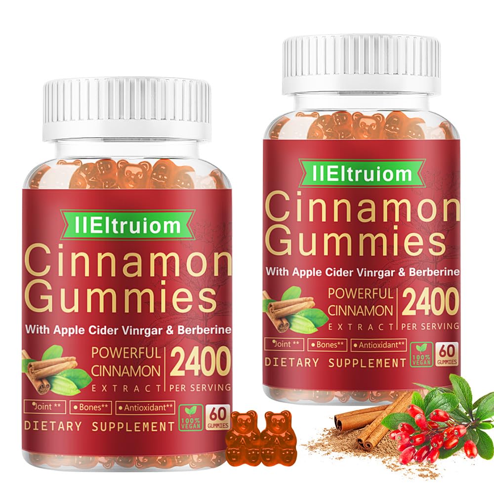 IIEltruiom frontal del envase mostrando canela y beneficios naturales