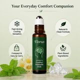 Ikokei Florus Relief aplicación en sienes para sensación de frescor