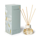Illume difusor frontal mostrando envase compacto y aroma fresco