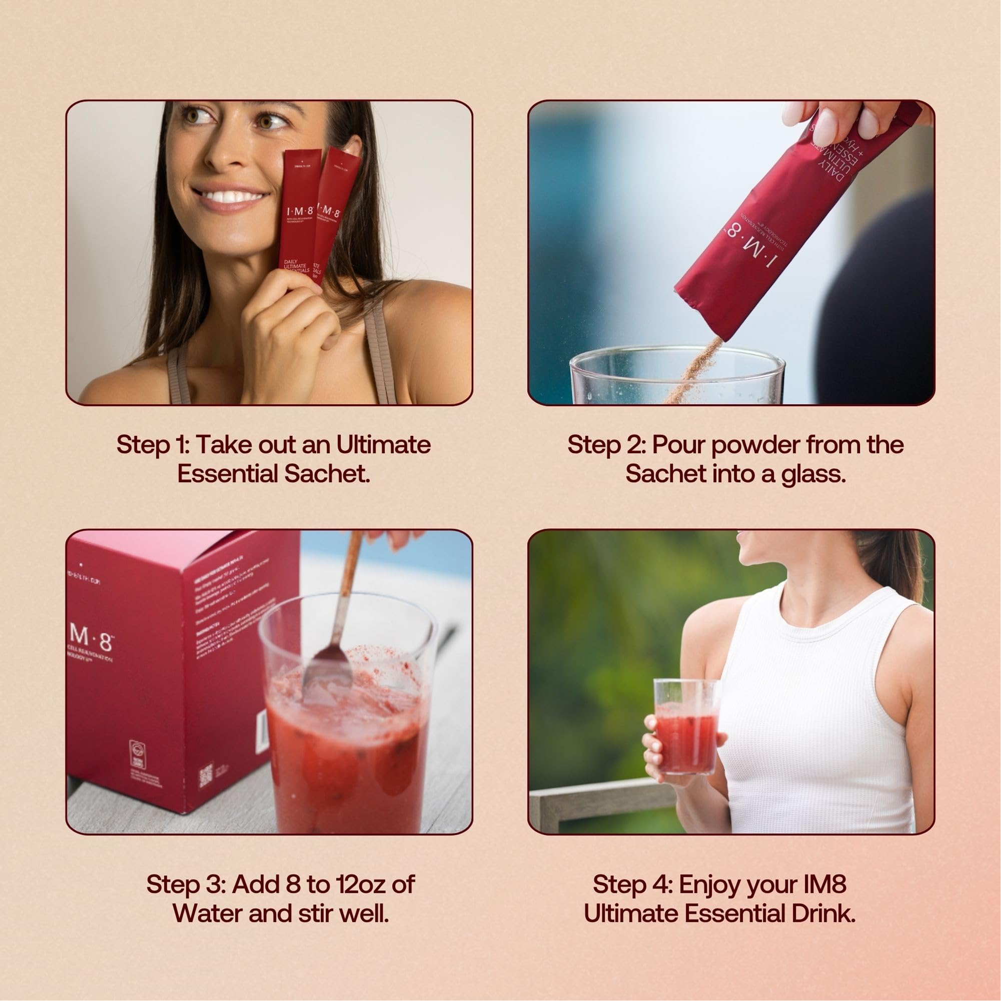 IM8 en batido matinal con frutas, integración sencilla en recetas diarias