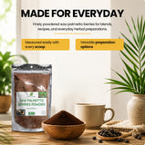 Herb To Body Saw Palmetto polvo de bayas 4 oz - Serenoa repens puro, molienda fina para fórmulas y cápsulas