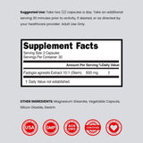 DORADO NUTRITION Fadogia Agrestis 1000 mg — 60 cápsulas veganas, fuerza y energía