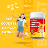 Nature's Key Gomitas Estimulante del Apetito para Niños 120 ud — Sin Azúcar, Digestión y Aumento de Ingesta