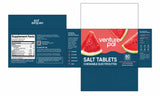 Venture Pal tabletas masticables de electrolitos — 80 unidades variedad sin azúcar, rápida disolución y aptas para keto y veganos