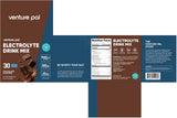 Venture Pal Sobres de electrolitos alto en sodio — 30 sobres, sin azúcar, cero calorías, apto keto/vegan