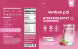 Venture Pal sobres electrolitos sin azúcar - 16 sticks, hidratación rápida y recuperación con 5 vitaminas
