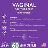 ANGELYCIA Suplemento vaginal en cápsulas para hidratación íntima y elasticidad — 30 cápsulas, apoyo diario discreto