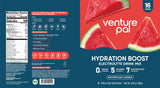 Venture Pal sobres hidratantes sin azúcar — 16 sticks, 7 electrolitos y 5 vitaminas para rehidratación rápida