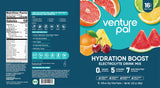 Venture Pal sobres de electrolitos sin azúcar – 16 sticks, 7 electrolitos y 5 vitaminas, disolución rápida