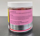 eterlower gomitas de creatina para mujer 120 ct fresa — 5 g creatina, colágeno y BCAAs sin azúcar