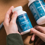 BRAINMD L‑Tirosina Dr Amen — 120 cápsulas (60 porciones) para enfoque y claridad mental