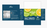 Venture Pal tabletas masticables de electrolitos, 80 unidades variedad sin azúcar | rápida disolución y aptas para keto y veganos