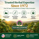 Nature's Answer Extracto de Nogal Negro y Ajenjo 1 oz - 2,000 mg, sin alcohol, vegano