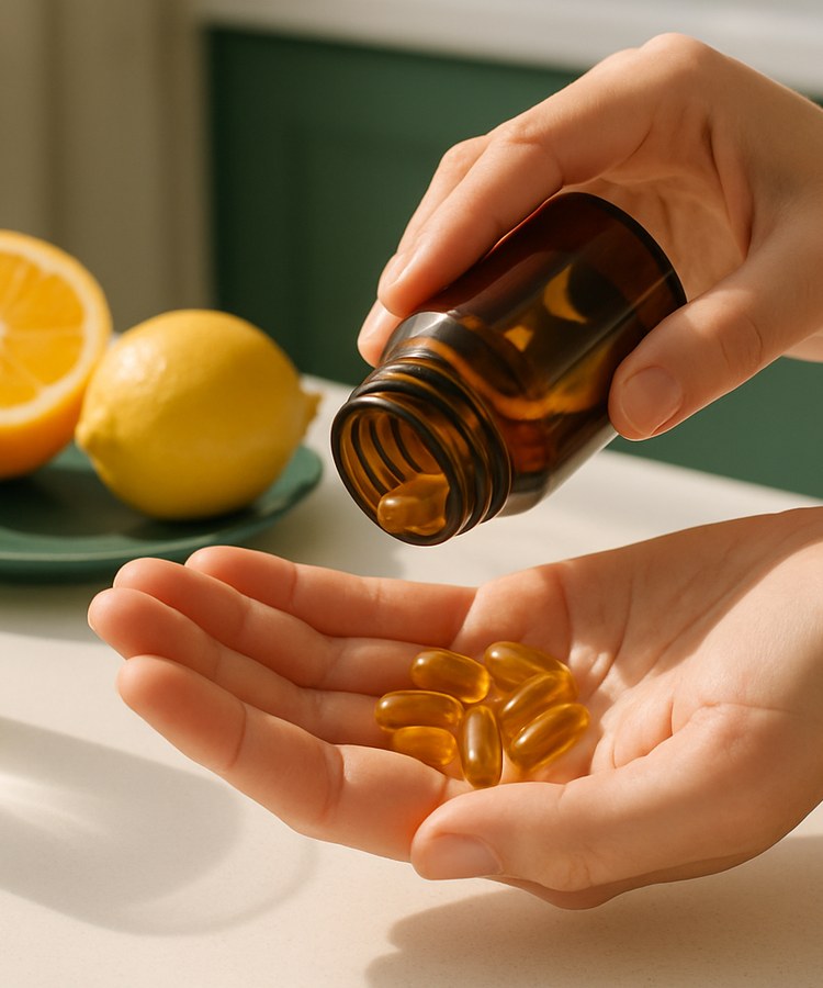 Rutina de suplementos por la mañana — versión móvil